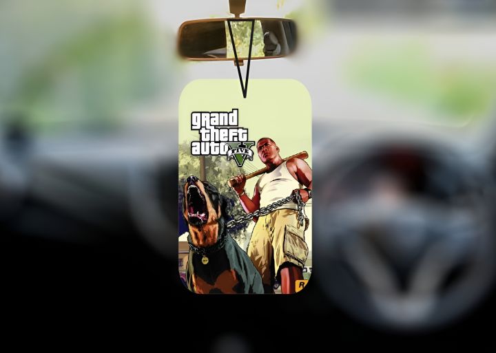 Car Air Freshener - GTA Card