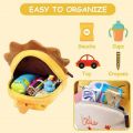 Funky Kids Soft Animal Cartoon Velvet Plush School Backpack Bag For 2 To 7 Years Kids School Backpacks for Kindergarten, Padded Backpack for Girls, Kids Cartoon Animal 3D Bags, School Bags. 