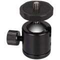 Mini Ball Head 360 Rotator - Black. 