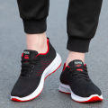 IELGY men's comfortable breathable thick bottom wear-resistant sports shoes casual shoes. 