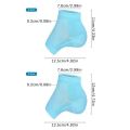 Thickened Rizzsoles Height Max Socks Sports Anti-slip SEBS Shoe Lift 2.5/3.5cm Invisible Heel Lift Women Men. 