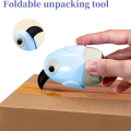 Stamp Roller Protection Roller with Box Opener, Including 3 Pack Refills Ink. 