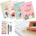 Sank Magic Practice Copybook for Children | Set of 4 Sank Magic Books | Sank Magic Practice Book with Finger Grip and Refills. 
