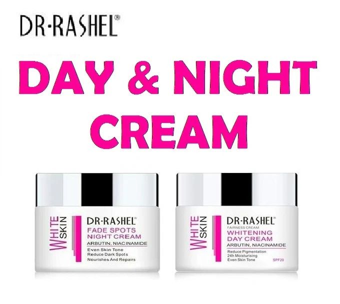 Dr.Rashel White Skin Day Cream Night Cream Pack of 2 DRL-1436+1435
