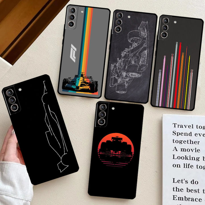 F1 Race Car Case For Samsung Galaxy S23 S24 Ultra S22 S21 Plus Note 10 Note 20 S9 S10 S20 S21 FE Cover