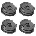4Pcs 1.65mm 6.1M F016800351 String Trimmer Spool Line for Bosch. 