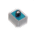 High Power Electronic Pressure Regulator 5000W 220V With Shell Silicon Controlled Rectifier Pressure regulator Temperature Adjustment Dimming. 