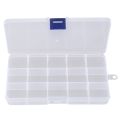 HAOEN Electronic Components 15 Slots detachable plastic cases boxes. 