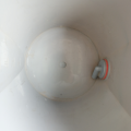 Calf Feeding Bucket With Single Silicon Nipple. 