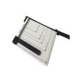 A4 Paper Trimmer / Paper Cutter, 12-sheet capacity for Home/Office (Steel Base) - White. 