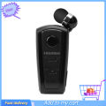 1Pc Fineblue F910 Wireless Earphone Mini Vibration Reminder ABS Bluetooth-compatible 4.0 Retractable Practical Headset for Running. 