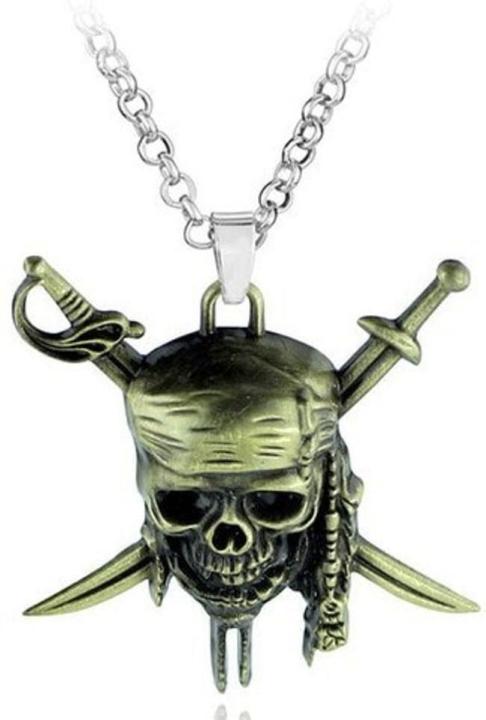 Captain%20Jack%20Sparrow%20Pirates%20Of%20The%20Caribbean%20Antique%20Necklace%20-%20Image%203
