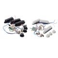 Electric Guitar Pickup Wiring Harness Prewired 5-Way Switch SSS Pickup for ST Electric Guitar White. 