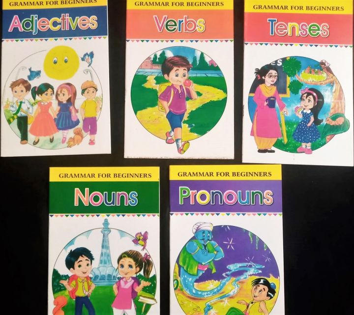 English%20Grammar%20for%20Beginners%20%7CBasic%20Nouns,%20Pronouns,%20Verbs,%20Adjectives%20&%20Tenses%7C%20Easy%20learning%20with%20Pictures%20and%20Best%20Examples%20%7C%20Super%20fine%20quality%20books%20%7C%20Set%20of%205%20books%20-%20Image%202