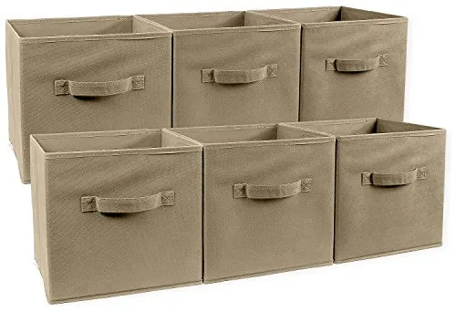 Collapsible%20Storage%20Bins%20-%206%20Pack%20-%20These%20decorative%20fabric%20storage%20bins%20are%20collapsible%20and%20great%20organizers%20for%20shelves,%20closets,%20or%20under%20the%20bed.%20Suitable%20for%20clothes%20or%20to%20store%20children's%20toys%20-%20Image%202