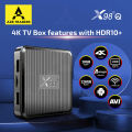 X98Q - 10GB+128GB - Android 15 - 4K - Smart Android Tv Box. 