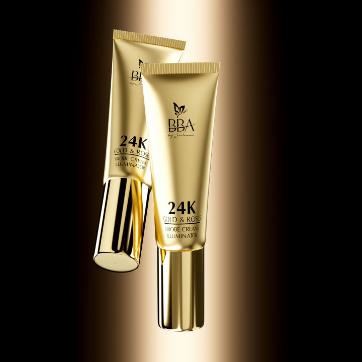 24K Gold & Roses Strobe Cream/Illuminator