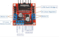 L298N H-Bridge Motor Driver Module for Stepper Motor Smart Car Robot and Arduino Uno. 