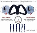 Posture Corrector Adjustable Belt for Men and Women - Shoulder Support Relief Back Pain - Back Braces - Adjustable Body Posture Corrector. 