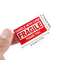 Fragile Warning Mark Sticker Scratch-Resistant Careful Handling Fragile Warning Sign Sticker. 