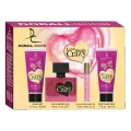 LOVE U LIKE CRAZY GIFT SET 4 PCS Perfume For Women EDT DORALL COLLECTION. 