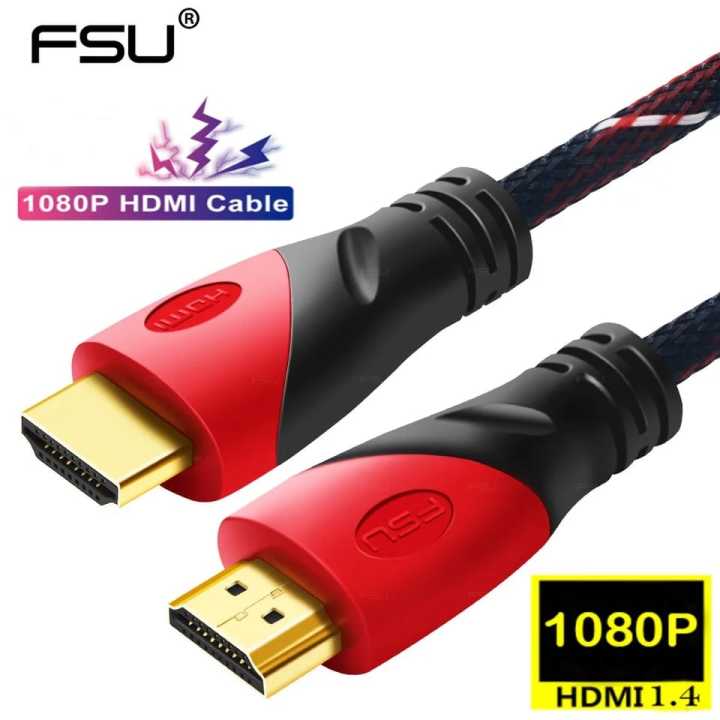 Slim High Speed HDMI-compatible Cable Gold Plated Connection with ...