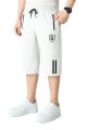 Men's Casual Zipper Pockets Straight Leg Loose Fit Active Shorts. 