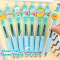 3/6Pcs Cartoon Clown Fish Press Neutral Pen Cute Water Pens for Students School Supplies. 