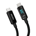 FASTER 60W USB-C TO USB-C DIGITAL DATA CABLE. 