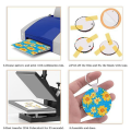 30PCS Double Side Heat Transfer Blanks MDF Blank Board for Sublimation DIY and Craft. 