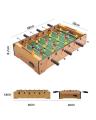 Mini Football Football Soccer Table Soccer Game for kids, family and friends | exciting mini football game set. | perfect size for kids, adults and everyone 6 Rods. 