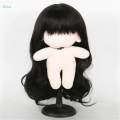 Black Curly Hair Doll Long Replacement Fashion Doll Decor Sturdy Doll. 