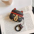 LUCKY CAT Airpods Pro & Airbud 425 3D Design Case & Cover | Full Protective Silicone Skin Case | ONLY COVER. 