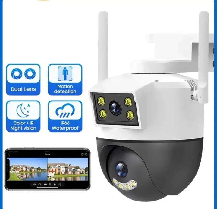 Dual%20Lens%20PTZ%20Outdoor%20Wifi%20Security%20Camera,%20HD%20IP%20Smart%20Dome%20Color%20Night%20Version%20Two%20way%20audio,%20Weather%20Proof%20SD%20card%20slot%20V380%20White%20-%20Image%207