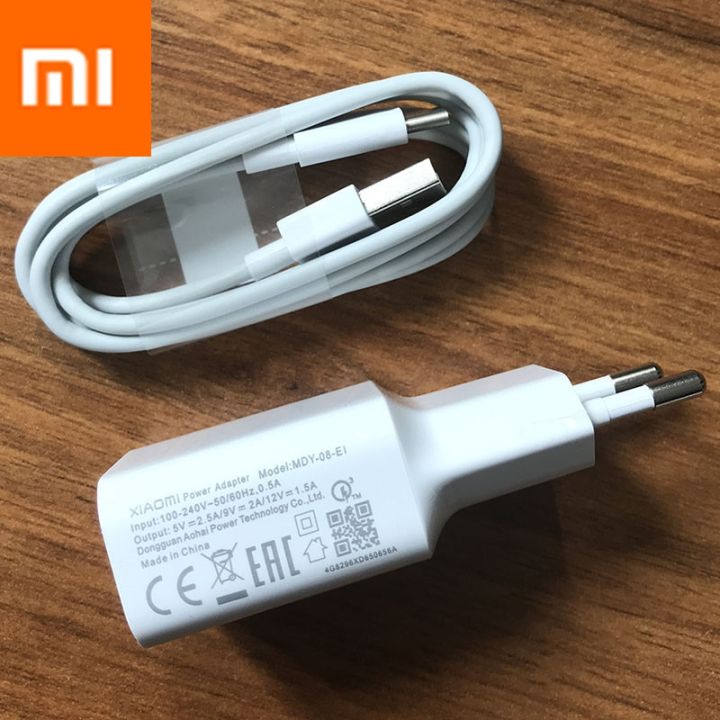 Original%20XIAOMI%20Fast%20Charger%2012V/1.5A%20QC3.0%20Adapter%20USB%20TYPE%20C%20Data%20Cable%20For%20Mi%20F1%20A1%20A2%205%206%208%209%20SE%20Redmi%20S1%20S2%20Note%207%20k20%20Pro%20-%20Image%204