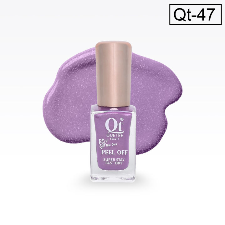 QT%20Quetee%20Beauty%20Peel%20Off%20Nail%20Polish,Shimmery%20Glitter%20Nail%20Paint%20with%20Glossy%20Matte%20Finish,%20Quick%20Dry%20Long%20Lasting%20Nail%20Color,%20Korean%20Skin-Friendly%20Safe%20Formula,%20Easy%20Application,%20High%20Pigment%20Shine,%20Trendy%20Nail%20Polish%20for%20Women%20Girls%20Party%20&%20Daily%20Wear%20-%20Image%208