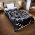Plushmink Emperor Single Bed Blanket - Single bed size  (160 x 220 cms), Single bed blanket. Double Ply with highly embossed with weight 3 KGS. 