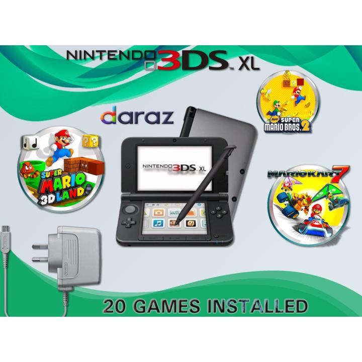 Nintendo 3DS XL with 20 games installed - PreOwned | Daraz.pk