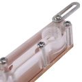 2X Multipurpose Mosfet Cooler Mos Waterblock for Motherboard Supply Graphics Card (8cm). 