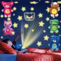 Star Belly Dream Lites with Music Stuffed Plush Toy With Star Night Light Projector Starry Galaxy In Belly Comforting Toy Night Light Cuddly Christmas Gifts for Kids Children. 