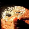 Mini Battery Operated Fairy Lights - LED Firefly String Lights for Table & Jar Decor, Home Parties, Weddings, Festivals, Crafting, AA Cell Operated, Warm White & Multicolor Starry String Lights for Indoor Birthday Events. 