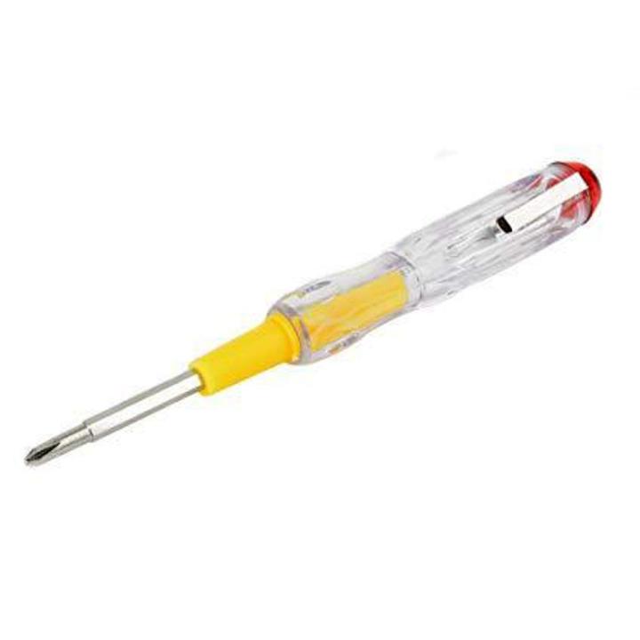 1 pc - Double side tester pen - screw driver and current tester - Electric tool utility light devices - Hand tools