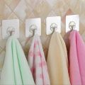 5 Pieces Sticker Wall Hook | Key Holder | Key Chain Holder | Hanger Hanging Hook. 