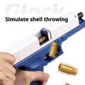 Airsoft machine toy for kids in every color Airsoft Machine for Kids White Black |Soft Bullet Toy-Gun-Shell Injection Foam Darts Blaster Manual Airsoft machine with Silencer for Adults Kids. 