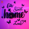 Wall Clocks, Butterflies & Sweet Home 3D Wooden Watch DIY Design our sweet home. 
