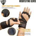 Weightlifting Gym Gloves, Gym Gloves, Weight Lifting Gloves for Gym, Fitness Wrist Wraps Exercise Gloves, Bodybuilding Hand Palm Protector, Exercise Training Gloves Men Women – HAEVE ECOMMERCE. 