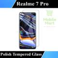 Realme 7 Pro Tempered Glass Screen Protector Premium High Quality Polish Glass For Realme 7 Pro. 