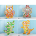 Magnetic Animal Maze Game – Mind Sharpening and Hand Eye coordination Toy for Kids. 