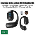 100% Quality+COD OPPO-F1 Pro Wireless Bluetooth 5.3 Earphone Single Ear Earplugs Ultra Long Battery Life Business Sports Headphones Earbuds With Microphone. 