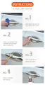 Car Logo Rust removal Spray Cleaner Car Wash detergent Automobiles Parts HGKJ-23-50ml Chrome Plate Retreading Agent. 